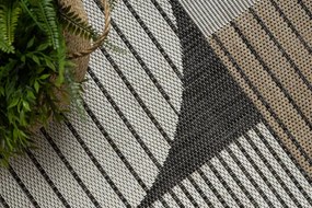 Koberec ORGANIC 2769 krémový / čierny / naturálny