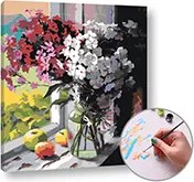 Maľovanie podľa čísel ZA OKNOM