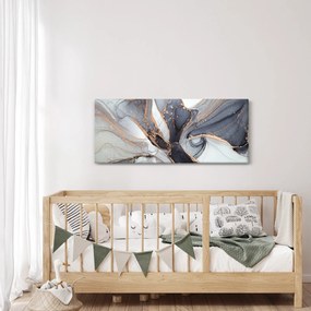 Obraz - Šedý mramor (120x50 cm)