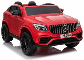 RAMIZ Elektrické autíčko Mercedes GLC 63S - Červené - MOTOR 4x45W - BATÉRIA - 2 x 12V/7Ah 2023