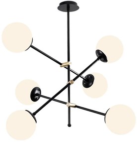 Luster na tyči MARTI 6xE27/100W/230V