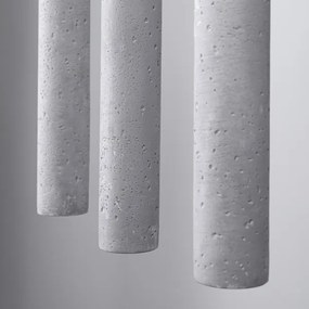 Sollux SL.1272 - Luster na lanku PASTELO 3xG9/8W/230V betón