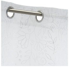 Biela/v striebornej farbe záclona 140x260 cm Pucka – Casa Selección