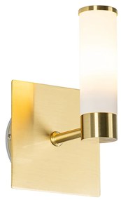 Moderná nástenná lampa do kúpeľne mosadz IP44 - Bath