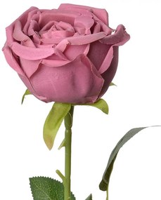Dekorácia umelá kvetina ružová ruža Rose Pink - 9*9*61 cm