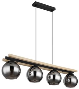 Globo 15569-4H - Luster na lanku CONNI 4xE27/25W/230V