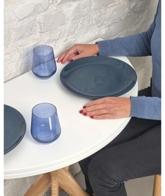 Okrúhly rozkladací jedálenský stôl 45x90 cm Jubi – Ragaba