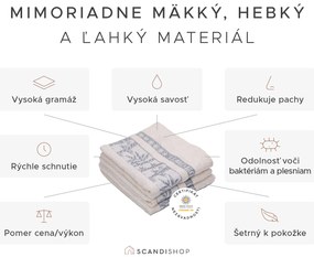 Bambusový uterák BAMBOO 50 x 90 cm vínový, 70% bambusové vlákno | 30% bavlna