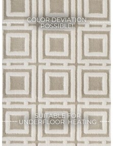 Krémový behúň 80x240 cm Perles Howlite – Elle Decoration