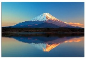 Obraz na plátně Japonská krajina Mount Fuji - 100x70 cm