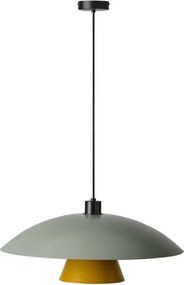 Osram - Závesný luster na kábli DECOR FLYING MUSHROOM 1xE27/25W/230V, priemer 50 cm, zelený