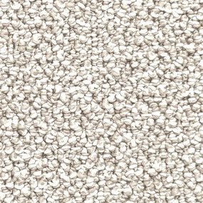 Timzo, Metrážny koberec Duo 6417, na mieru, šíře 4m, biela, filc, detská izba