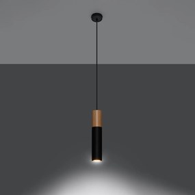 Sollux Lighting Závesné svietidlo PABLO čierne