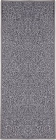 AKCIA: 👣🛡️260x60 cm Behúň na mieru Neapol 4726 - obšitý zo všetkých strán + protišmyková úprava, šedá, chodba / predsieň