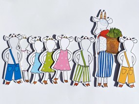 MARIONETINO – Koza s kozliatkami – bábky 8 ks