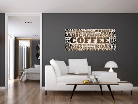 Obraz - Coffee (120x50 cm)