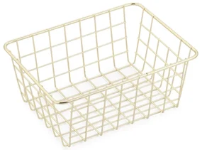 Erga Niagara, drôtený košík 245x180x95 mm na postavenie, zlatá lesklá, ERG-08061