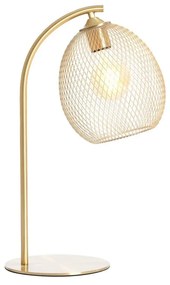 Stolová lampa v zlatej farbe (výška 50 cm) Moroc – Light &amp; Living