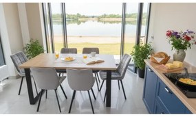 Rozkladací jedálenský stôl COLIN dub