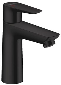 Hansgrohe Talis E, páková umývadlová batéria 110 CoolStart s odtokovou súpravou s ťahadlom, čierna matná, HAN-71713670
