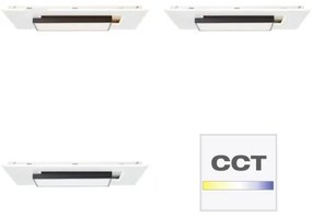 Brilliant - LED Stmievateľné stropné svietidlo HUTSON LED/60W/230V 3000-7100K + DO