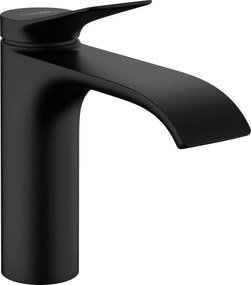 Hansgrohe Vivenis, umývadlová batéria 110, s výpustom, EcoSmart, čierna matná, 75020670