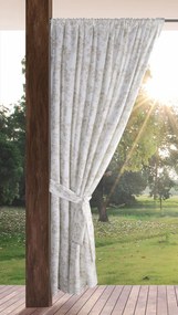 ZÁHRADNÝ VODEODOLNÝ ZÁVES NA PÁSKE GARDEN 155X200 CM VZOROVANÁ