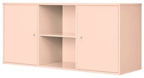 Svetloružová závesná komoda 133x61x42 cm Mistral – Hammel Furniture