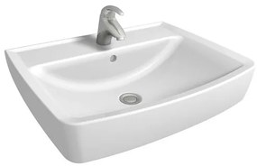 Nábytkové umývadlo Kolo Rekord 60x45 cm otvor pre batériu uprostred K91962000, 1 ks