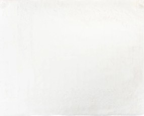 Kusový koberec RABBIT FUR - imitácia králičej kožušiny - biely