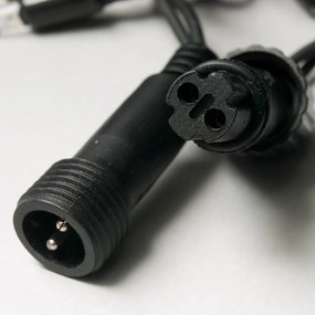 DECOLED Svetelná reťaz LED 5 m, červená, 50 diód, IP44