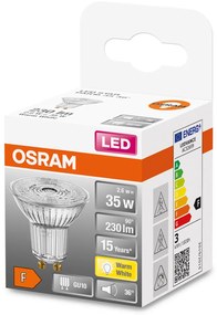 LED žiarovka GU10 2,6W = 35W 230lm 2700K Warm 36° OSRAM STAR