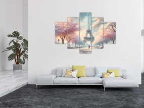 Obraz – Jar v Paríži (150x105 cm)