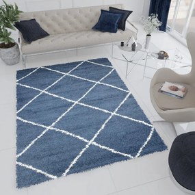 Dizajnový koberec SAPPHIRE - SHAGGY ROZMERY: 80x150
