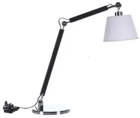 Dizajnová stolová lampa Zyta S Table čierne/strieborná
