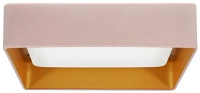 Brilagi - LED Stropné svietidlo VELVET SQUARE LED/24W/230V ružová BG0645