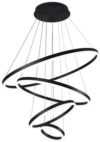 LED Stmievateľný luster na lanku LED/165W/230V 3000-6500K + diaľkové ovládanie