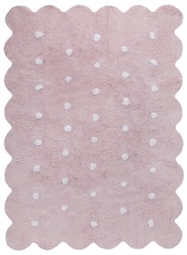 Lorena Canals koberce Ručne tkaný kusový koberec Biscuit Pink - 120x160 cm