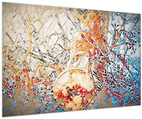 Obraz - Mozaiková abstrakcia (90x60 cm)