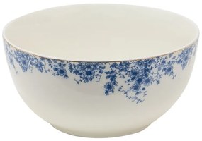 Porcelánová miska s modrými kvety Blue Flowers - Ø 14*7 cm / 500ml