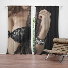 Sablio Záves Žena: 2 ks 140x250 cm