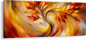 Obraz - Jesenný strom (120x50 cm)