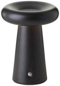 Brilliant LED stmievateľná dotyková stolná lampa MUFFIN LED/3W/5V USB IP44 čiern