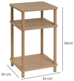 Odkladací stolík 30x34 cm Gaia – Casa Selección