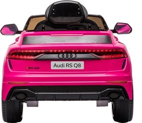 LEAN CARS Audi RS Q8 batériové auto ružové