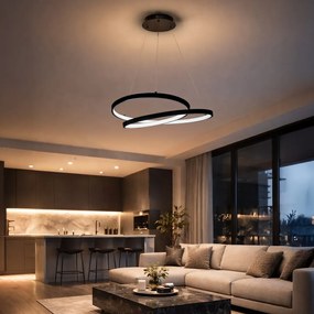 Závesné LED svietidlo Lucero, 1x LED 48w, 4000k, b