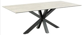 Jedálenský stôl Heaven 200 cm sivý
