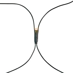 Nedis CLLN160 - LED Vianočný záves 160xLED/7 funkcií 5m IP44 teplá biela