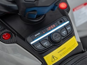 Ramiz Štvorkolka Can Am Outlander ATV Sivá