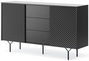 Komoda Raven KSZ144 2D čierna